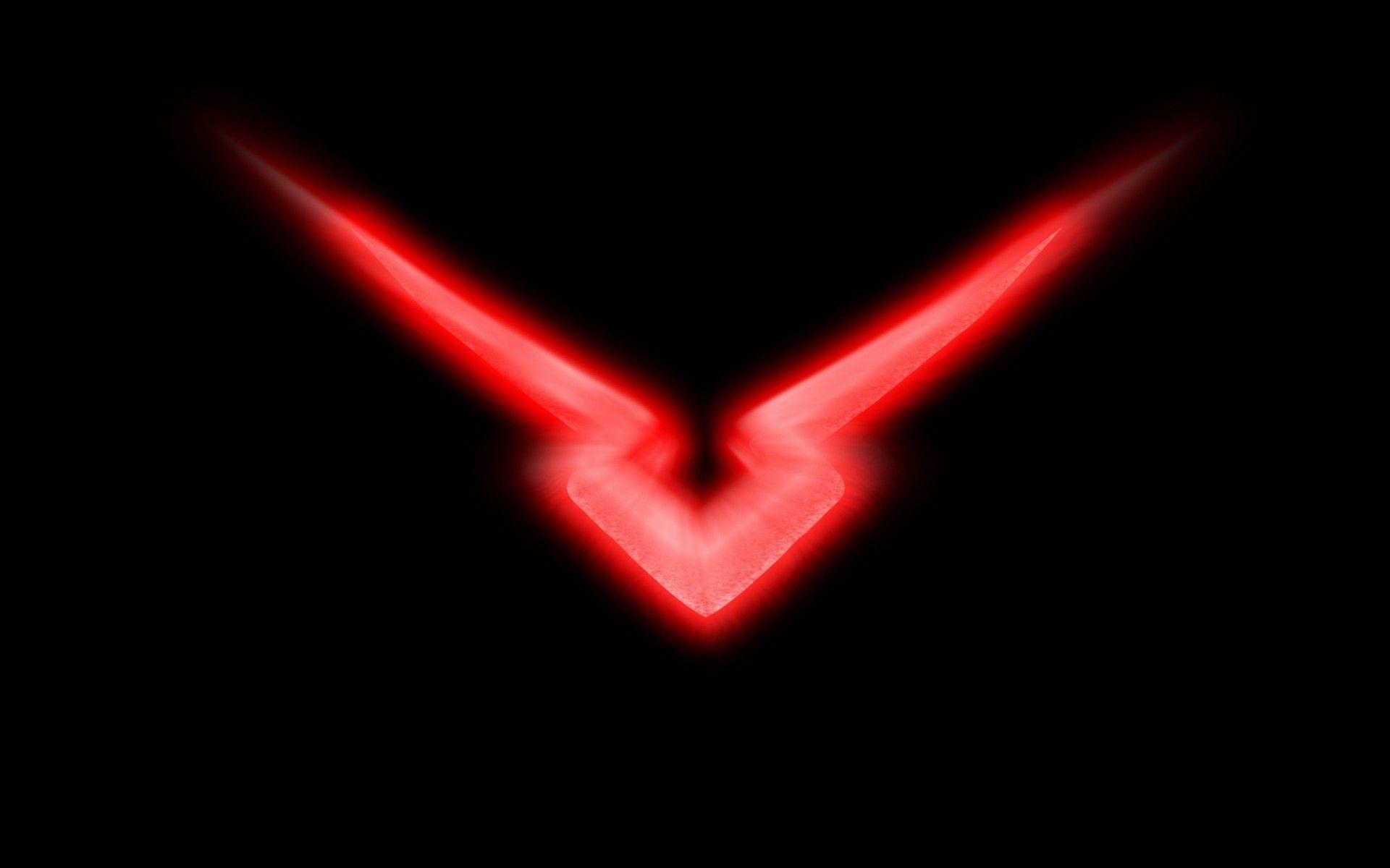 1920x1200 Red Neon Wallpaper