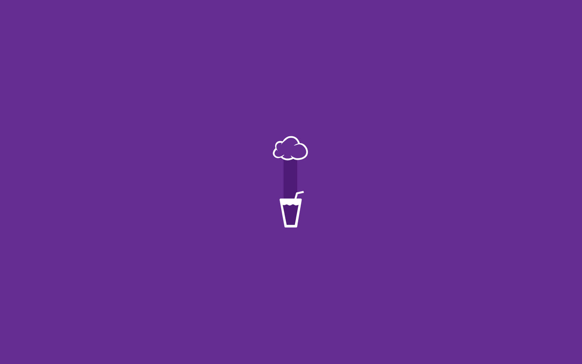 1920x1200 Minimalist Purple Wallpaper