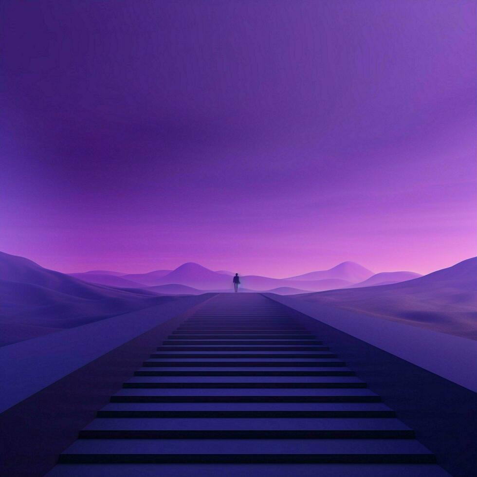 980x980 purple Minimalist wallpaper