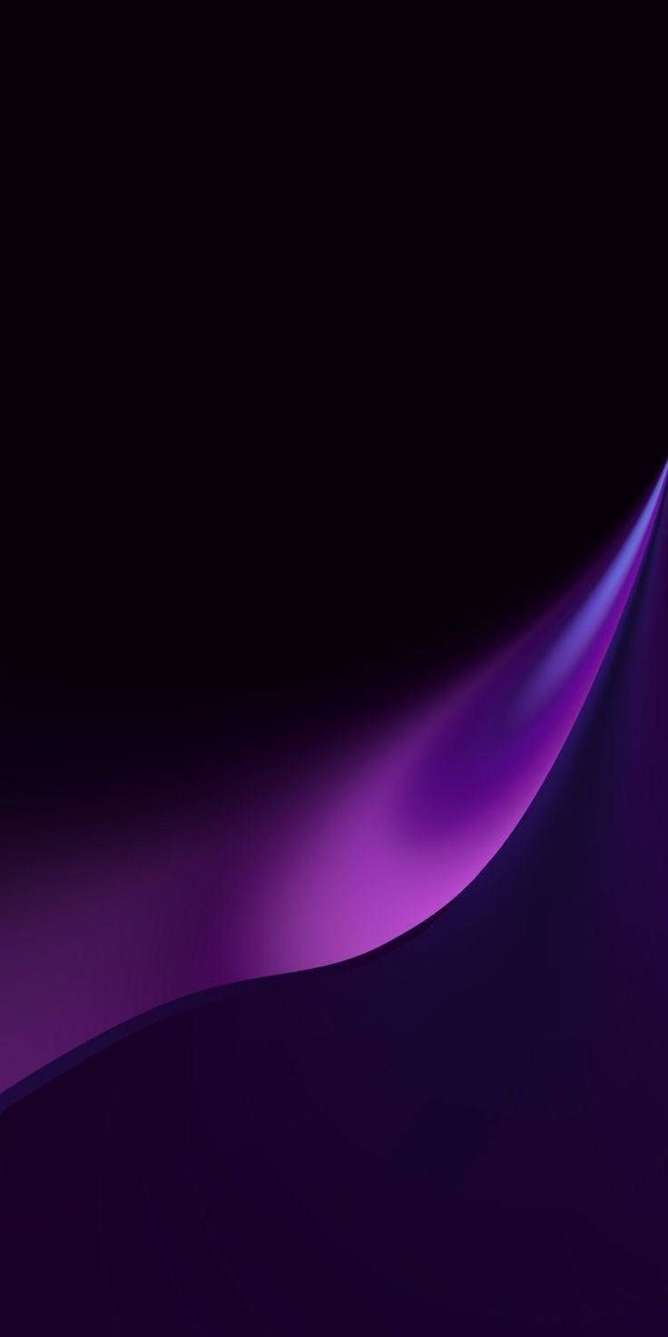 736x1472 Download Minimalist Black And Purple Aesthetic Abstract Wallpaper