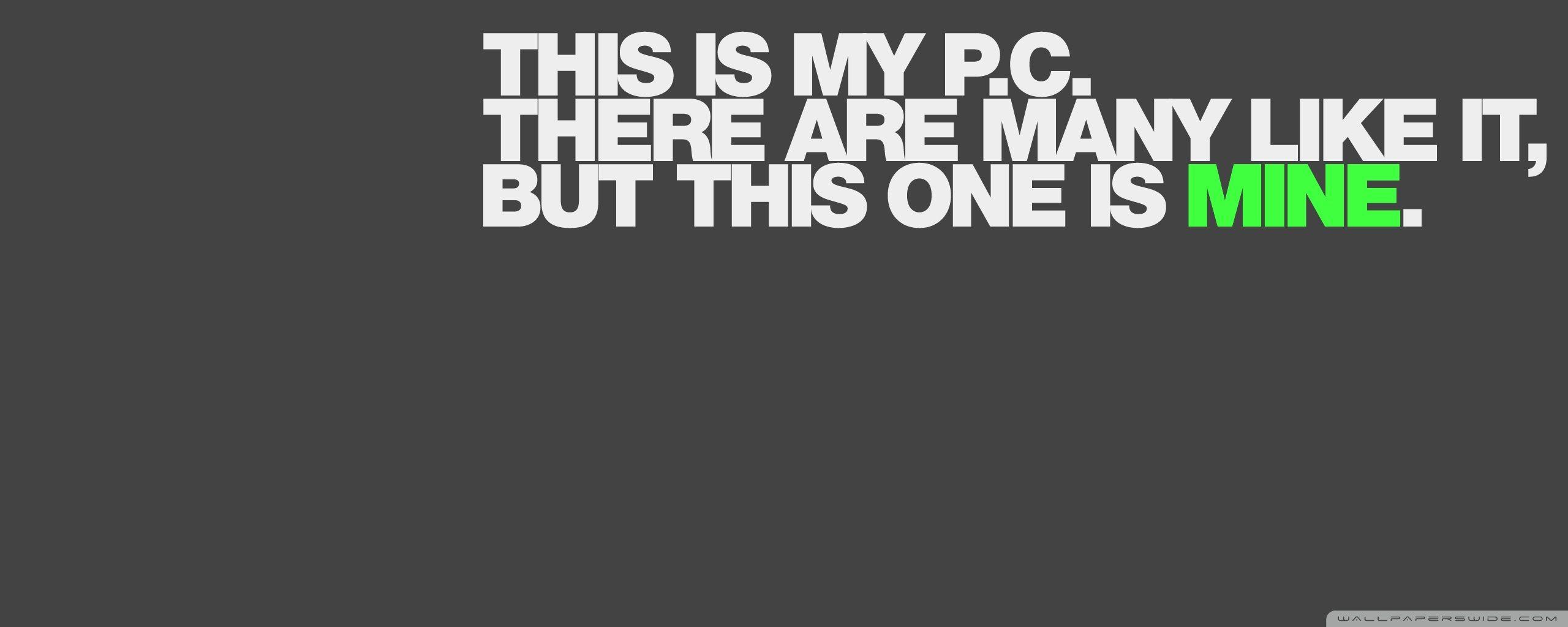 2560x1024 Rate This Wallpaper Touch My Computer, Download Wallpaper