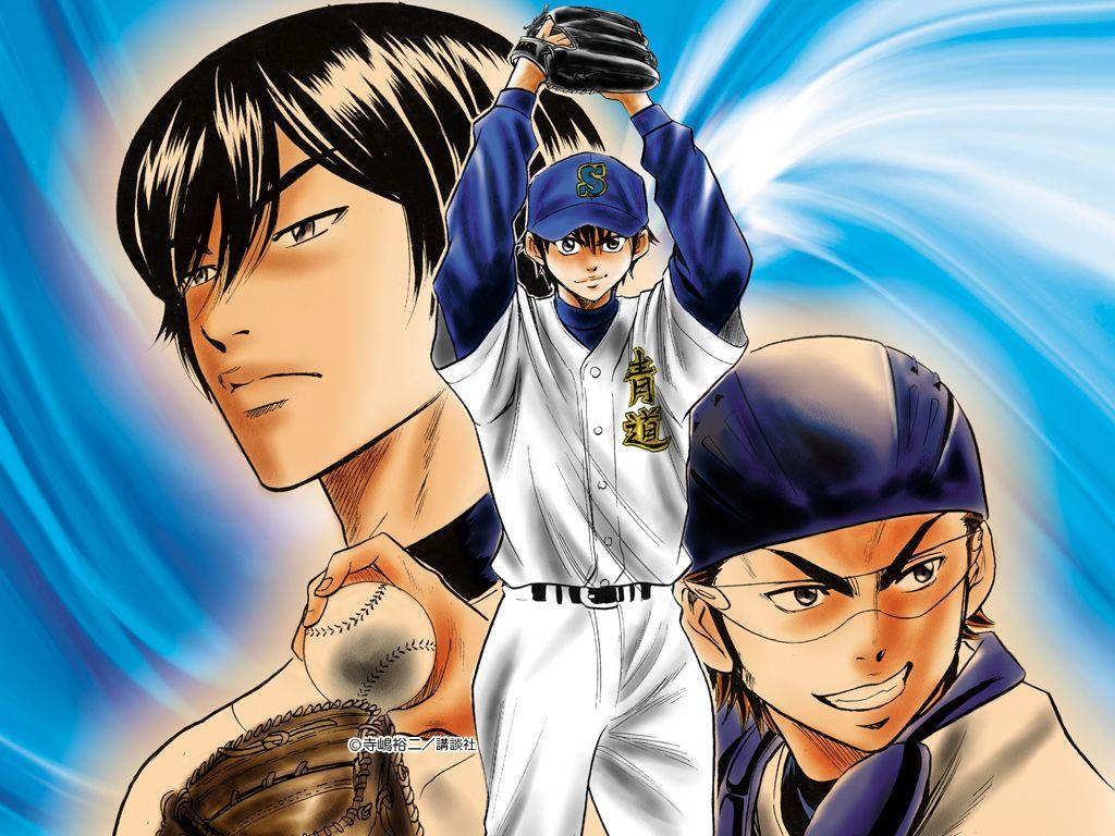 1024x768 Diamond no Ace (Ace Of Diamond), Wallpaper Anime Image