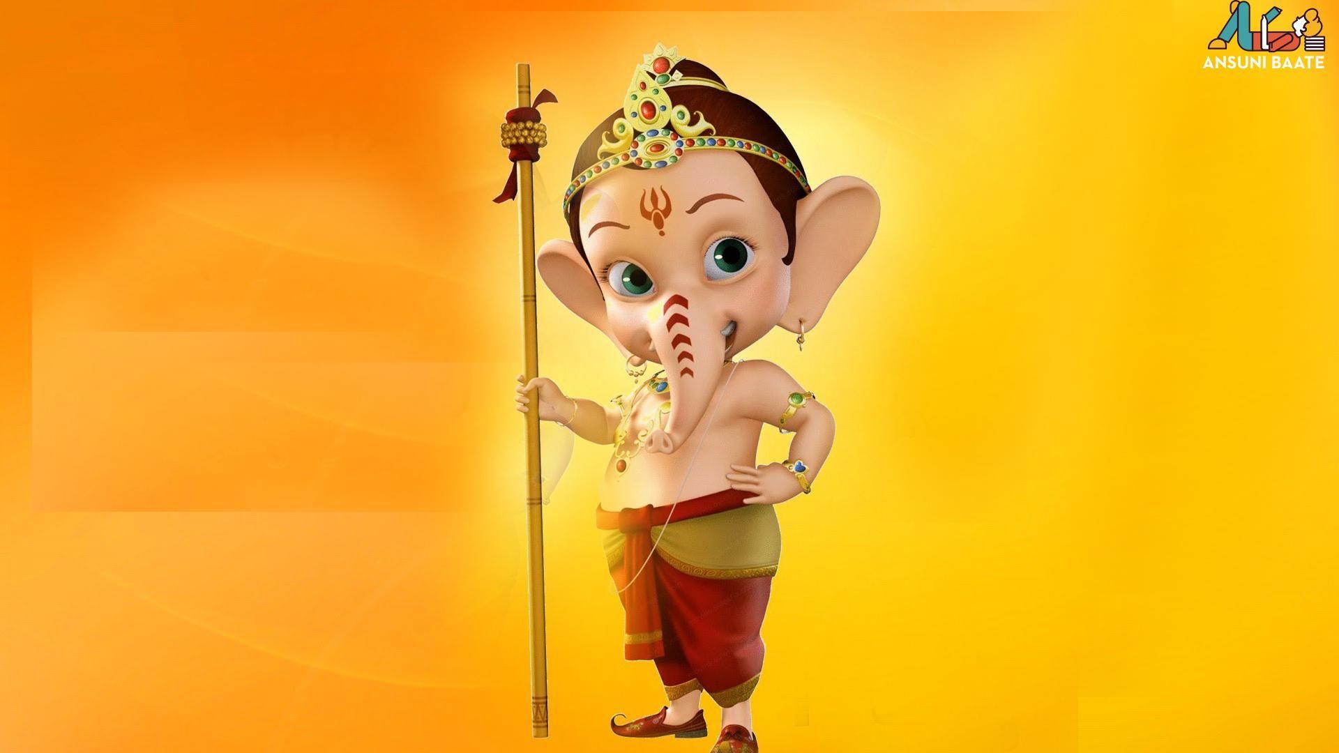 Bal Ganesh Wallpapers Top Free Bal Ganesh Backgrounds WallpaperAccess