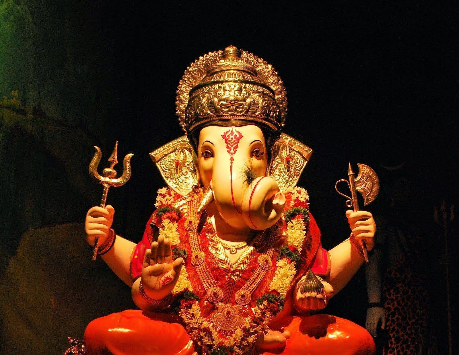 Lord Ganesha HD Wallpapers - Top Free Lord Ganesha HD Backgrounds -  WallpaperAccess
