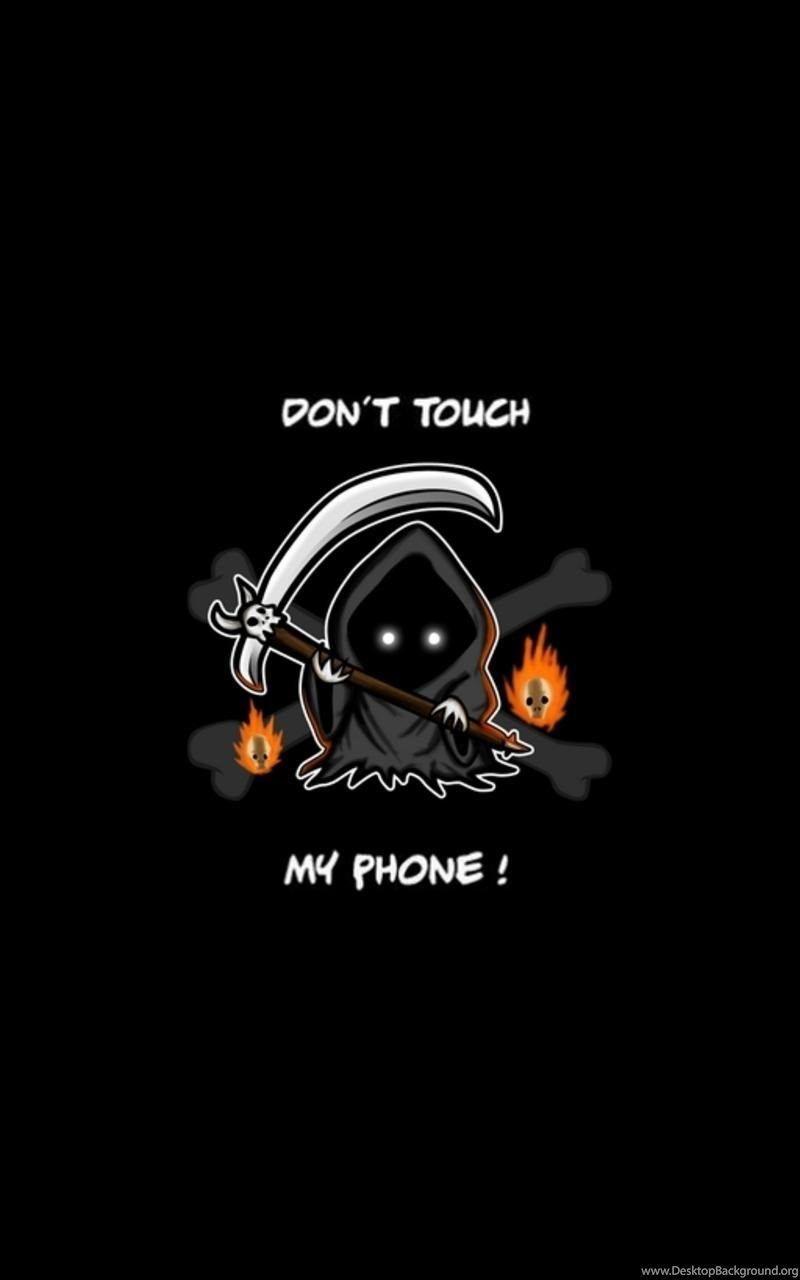800x1280 Android Phone Wallpaper Don T Touch Me PhoneD Wallpaper