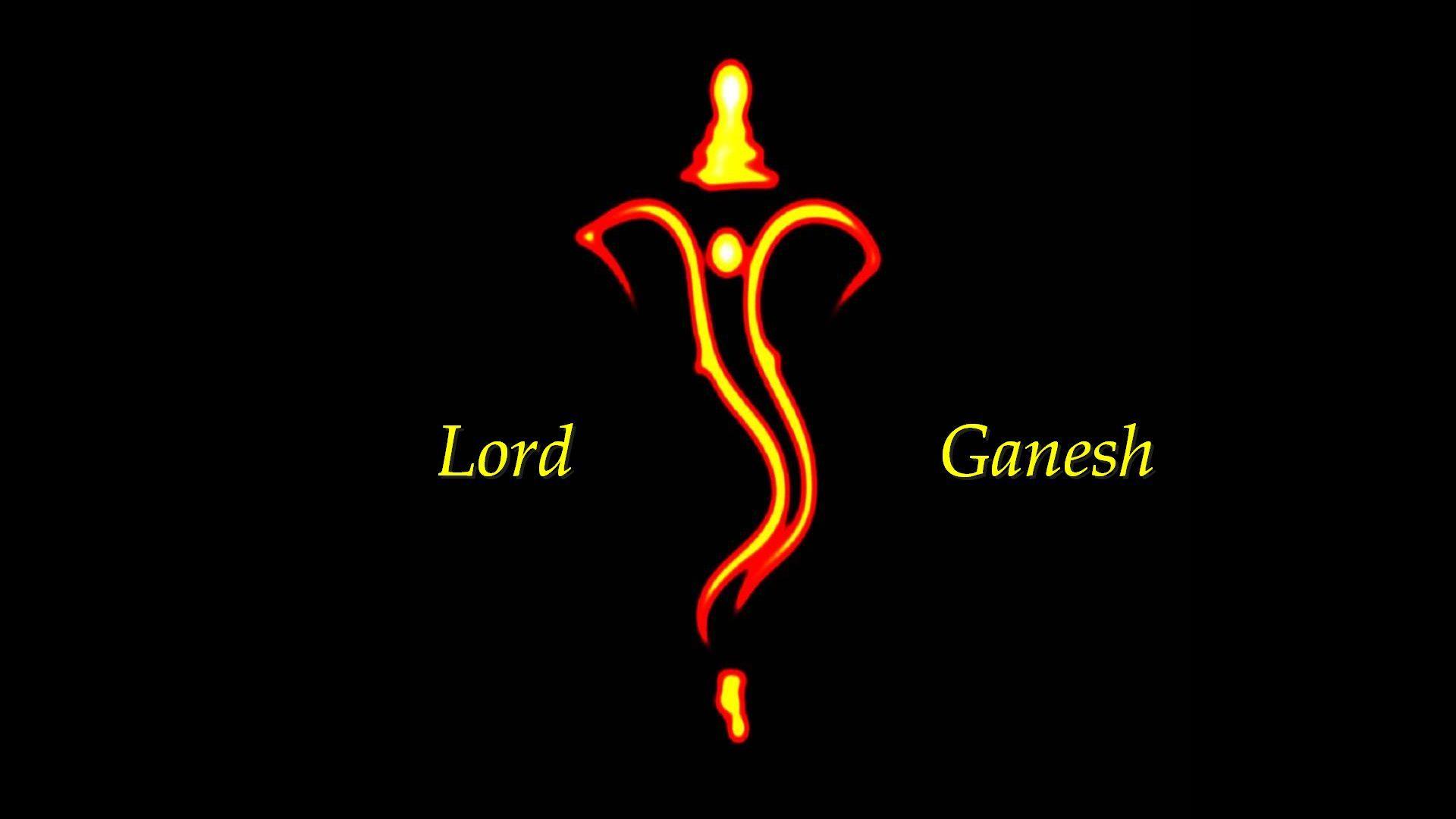 1920x1080 lord Ganesha HD simple wallpaper. Hindu Gods and Goddesses