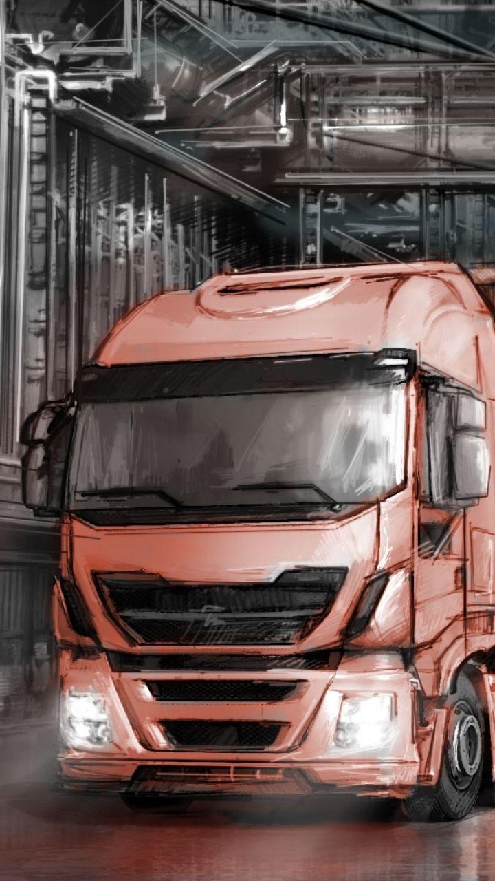 720x1280 Euro Truck Simulator 2 Mobile Wallpaper Truck Simulator 2
