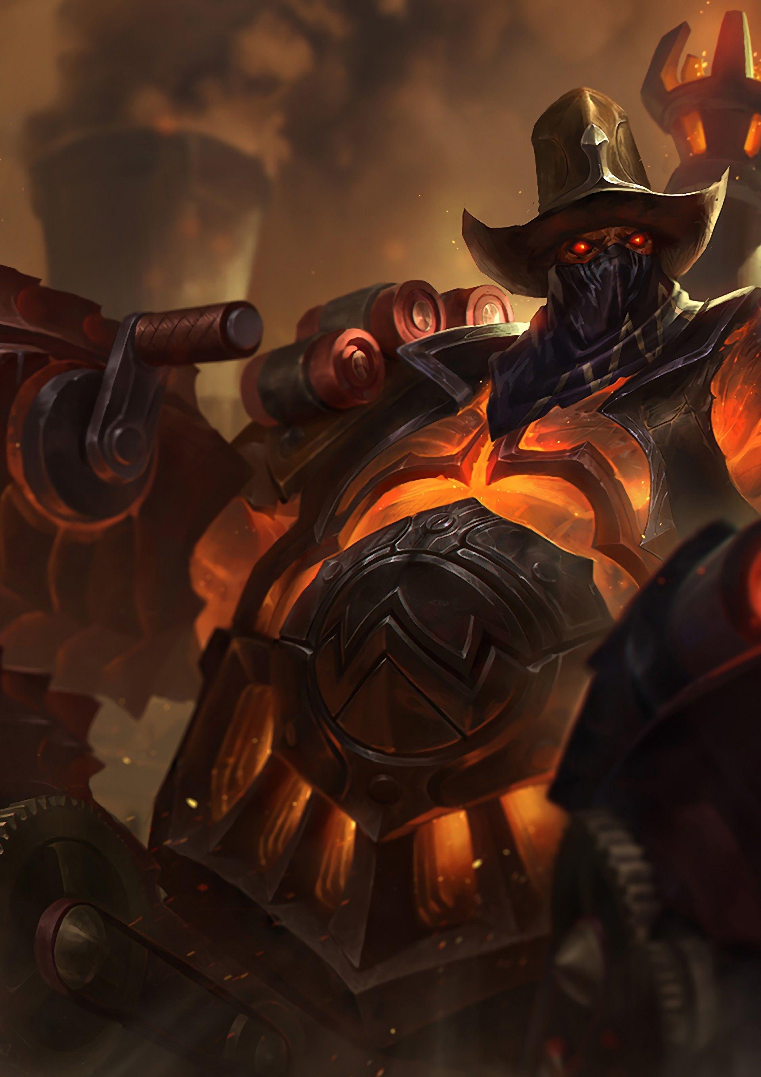 2481x3509 Download 2481x3509 Urgot, League Of Legends, High Noon, Mechanic
