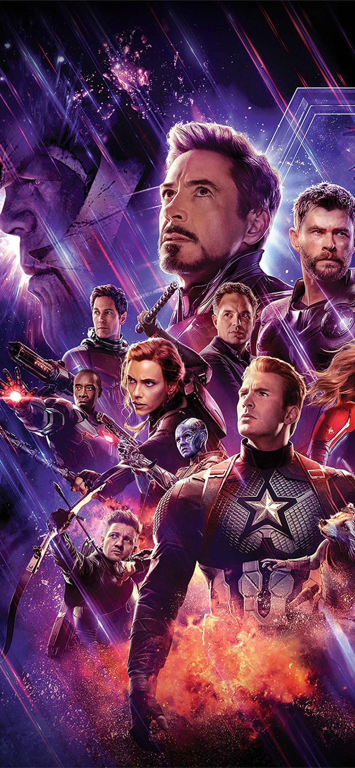 1242x2688 avengers end game 4k banner iPhone Wallpaper Free Download