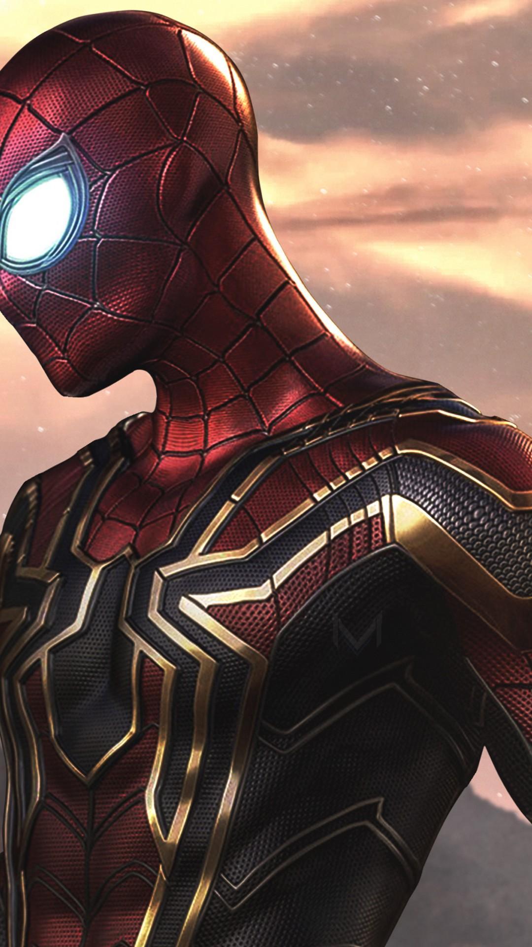 1080x1920 Spider Man Endgame Wallpaper