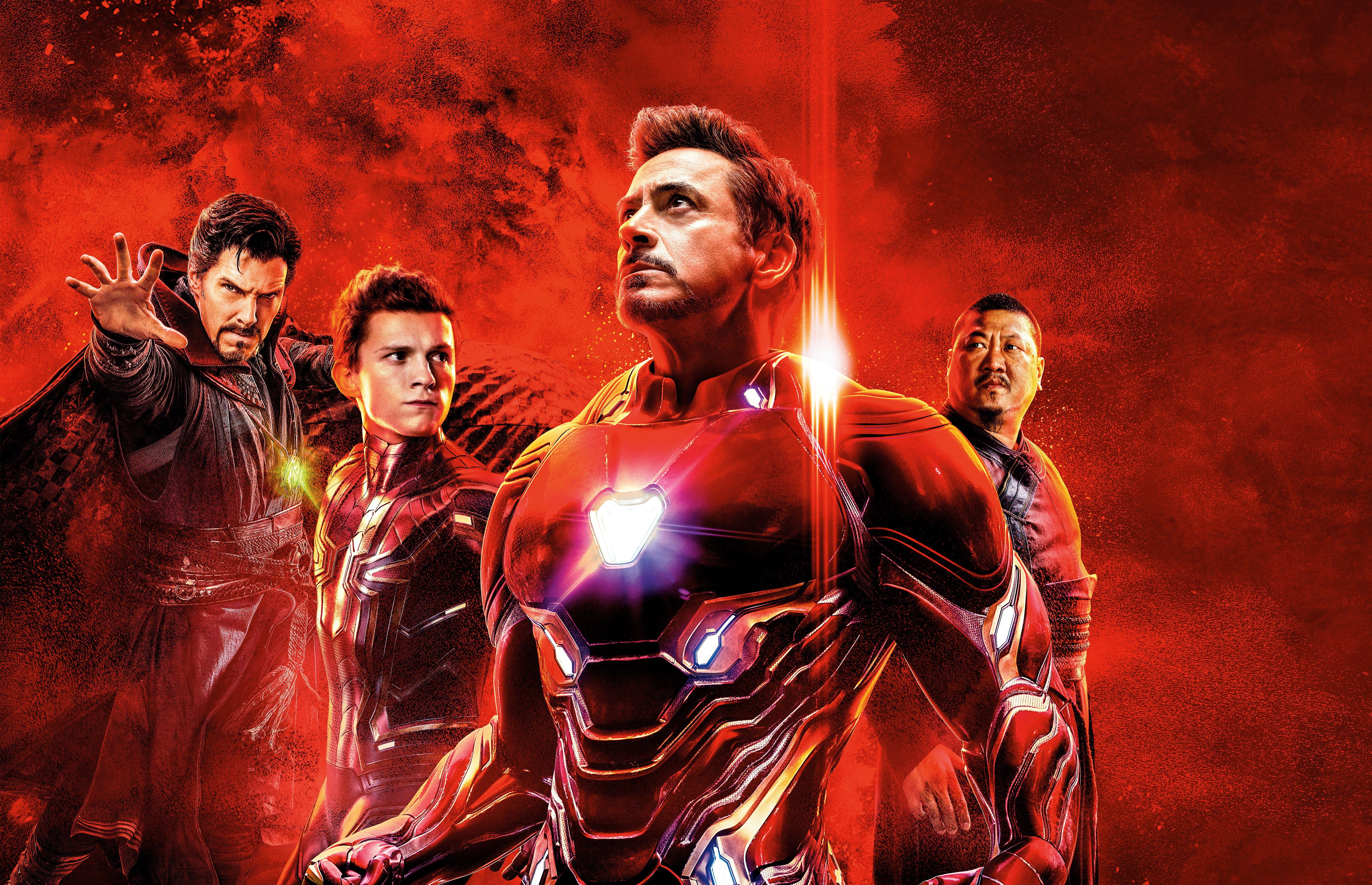 6200x4000 Wallpaper Avengers: Endgame, Doctor Strange, Spider Man, Iron Man