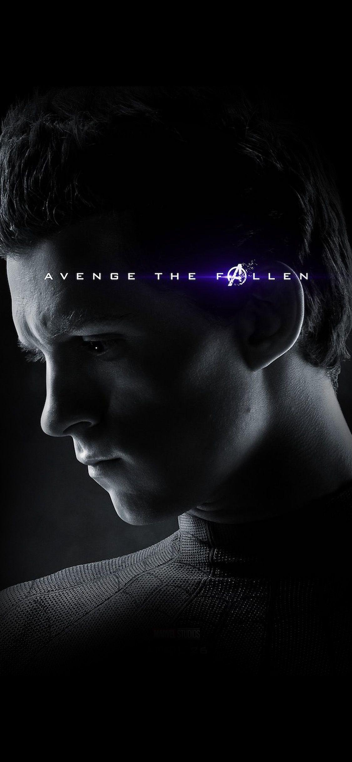 1125x2436 Spider Man Marvel Endgame Hero Film Poster Art Wallpaper