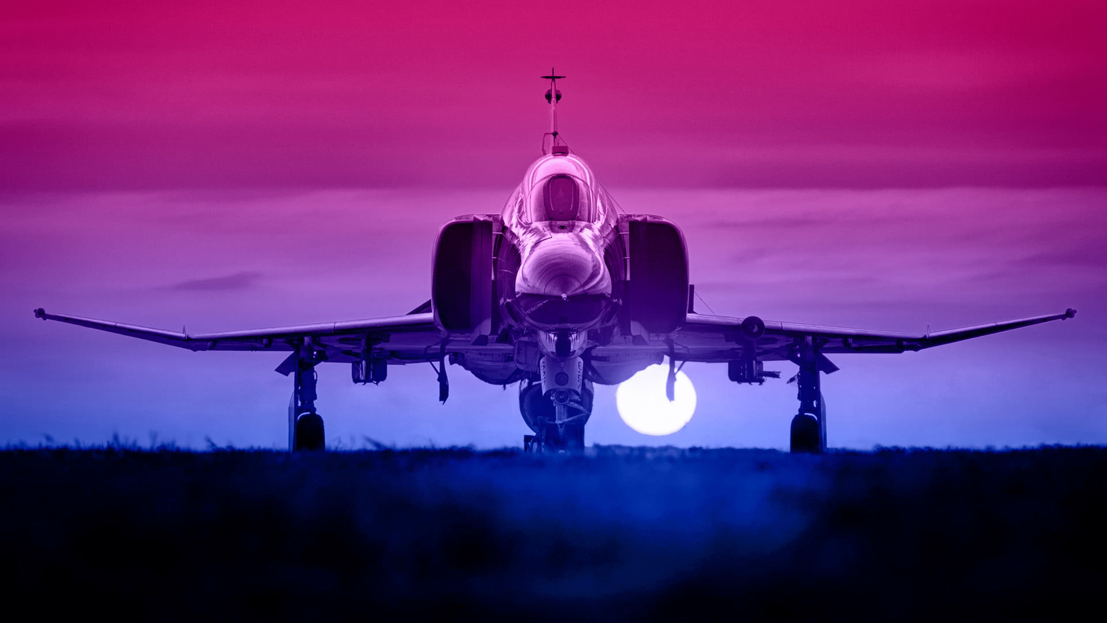 3840x2160 Jet Fighter Wallpaper