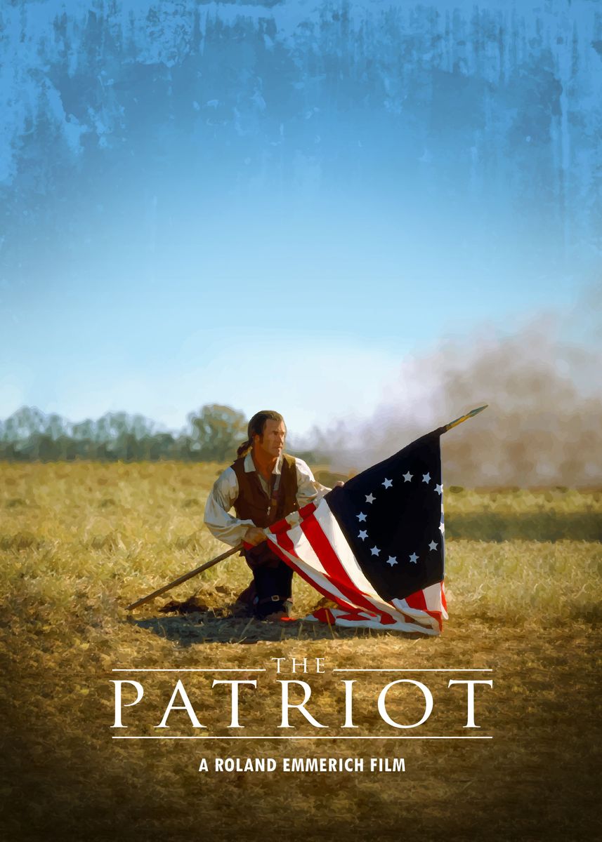 857x1200 Evangelion Posters The Patriot Movie Banner 2 Sided Vinyl Poster Huge 68.5\ X 47\ Mel Gibson Patriots Poster