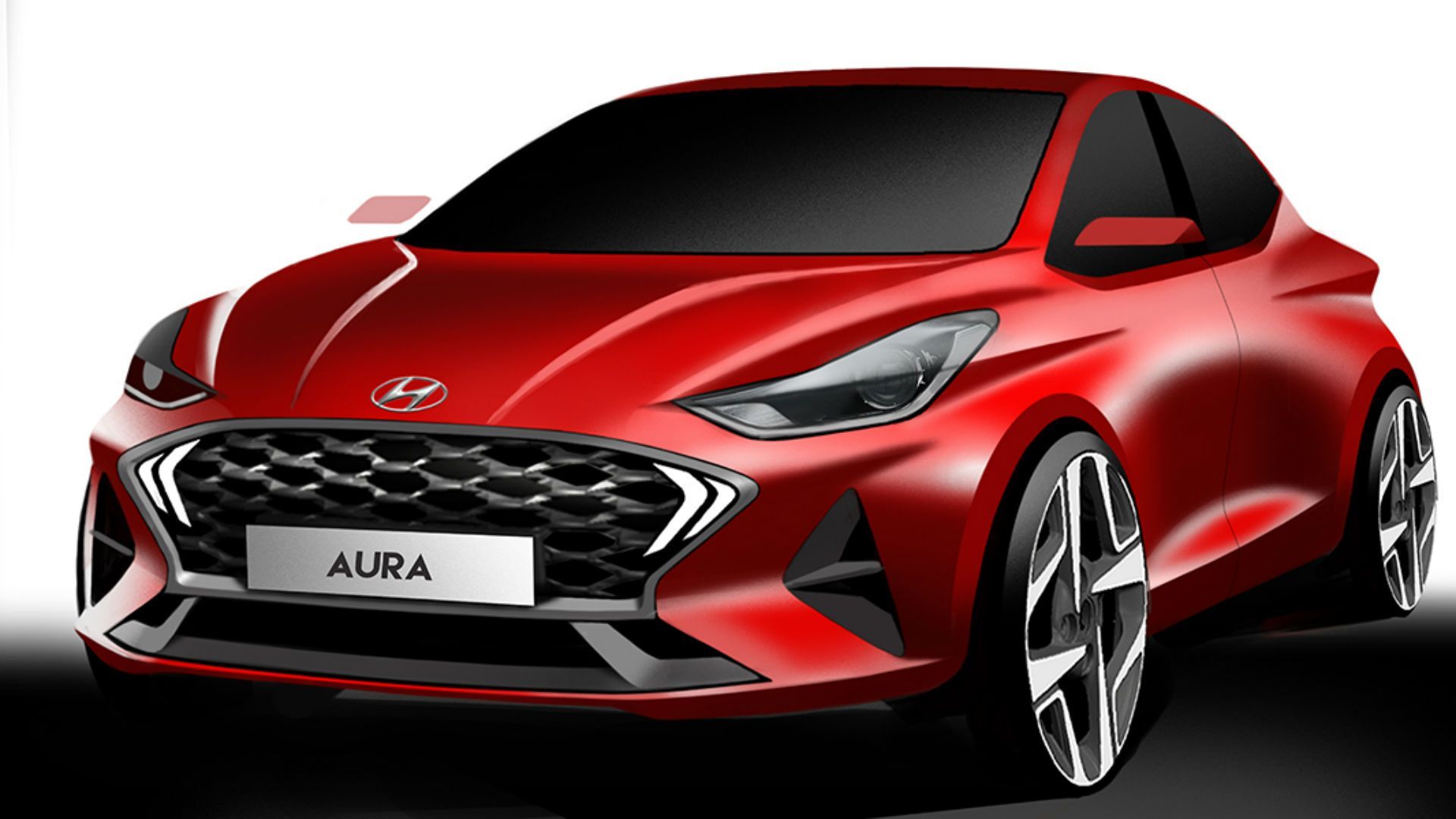 1920x1080 Hyundai Aura Wallpaper