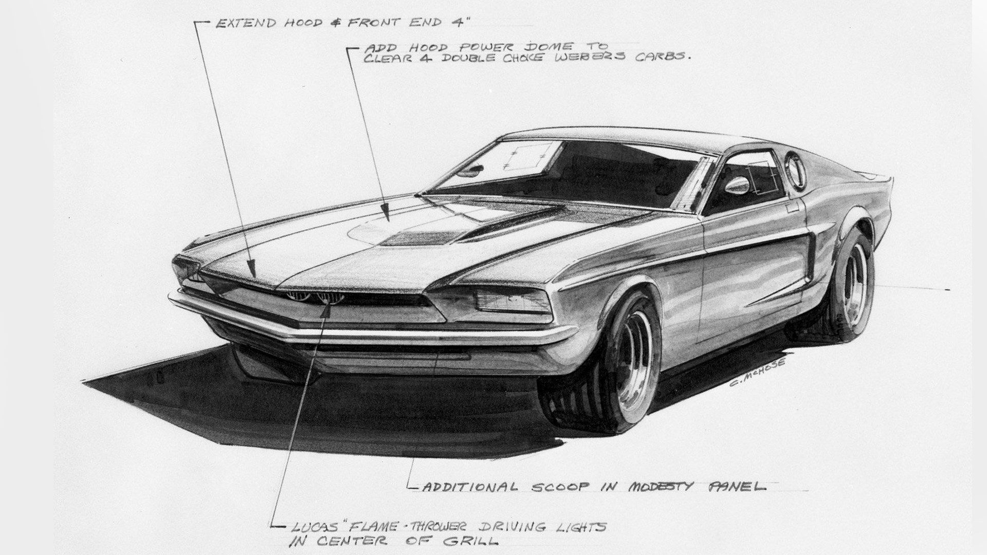 1920x1080 Download Vehicle 1966 Ford Mustang Mach 1 HD Wallpaper