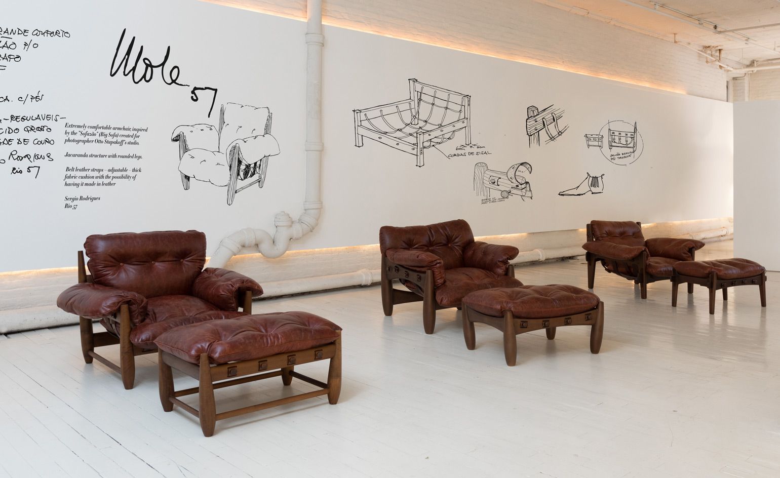 1540x944 Espasso celebrates Sergio Rodrigues' Mole armchair. Wallpaper*