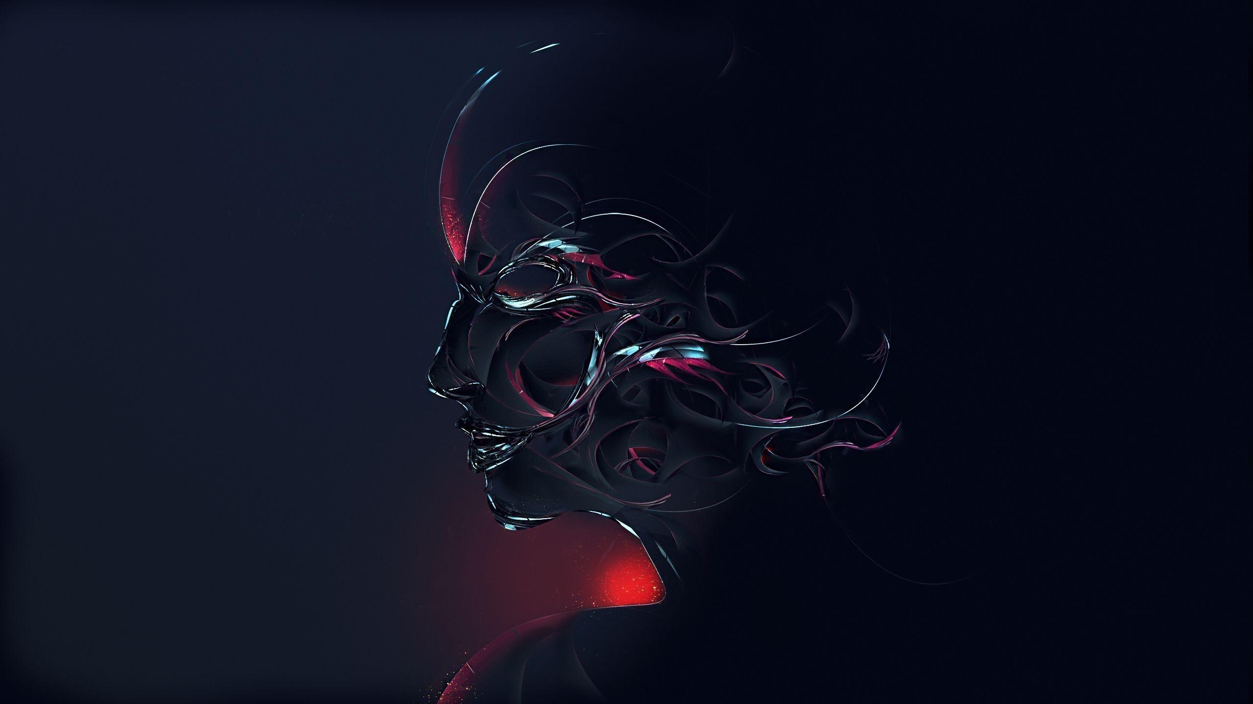 2560x1440 abstract, Face Wallpaper HD / Desktop and Mobile Background