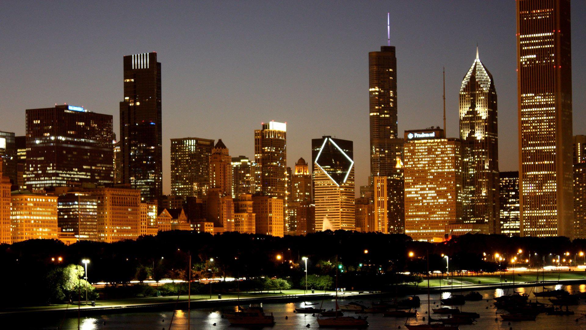 Chicago Skyline Wallpapers - Top Free Chicago Skyline Backgrounds