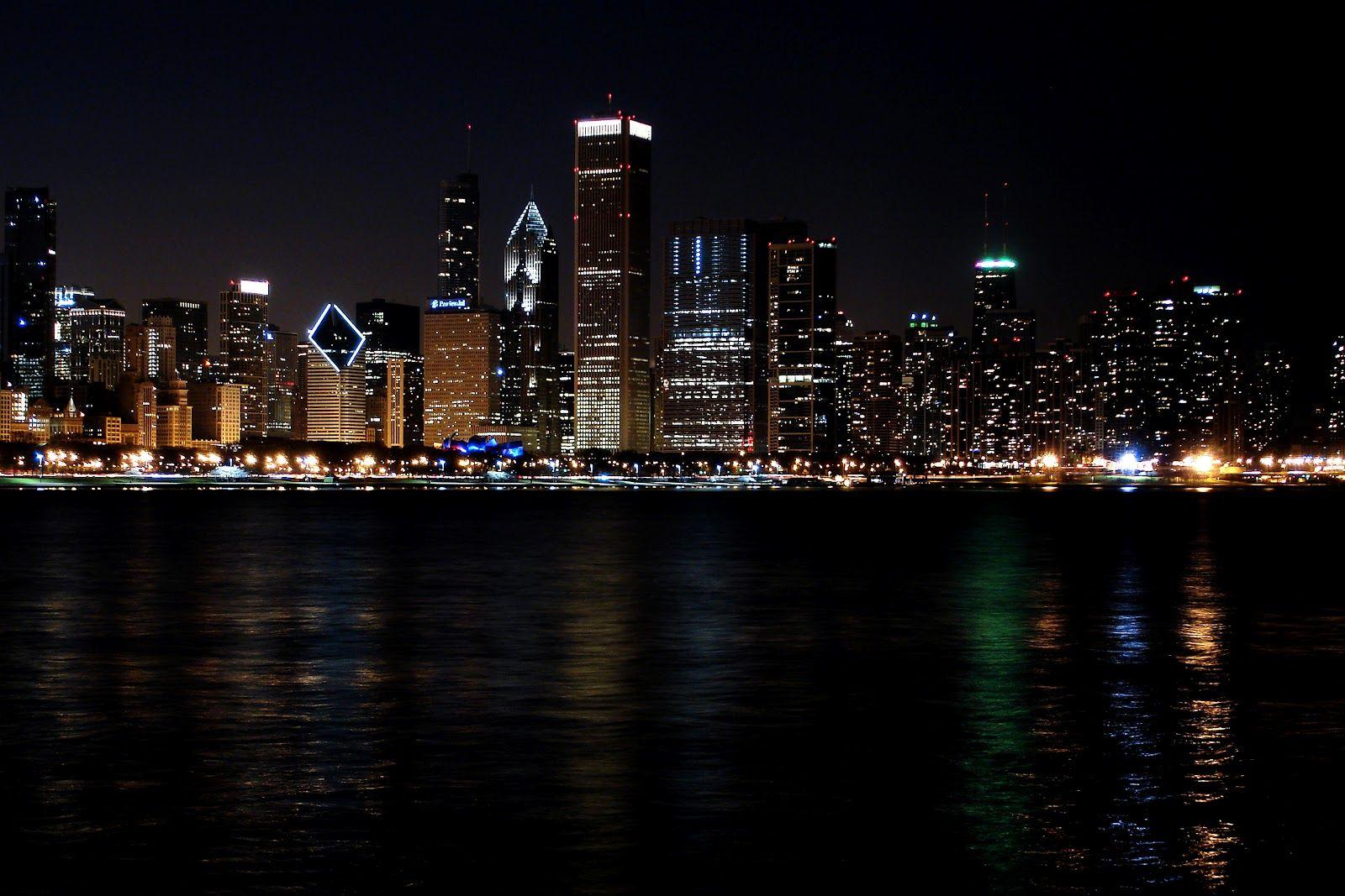 Chicago Skyline Wallpapers - Top Free Chicago Skyline Backgrounds ...