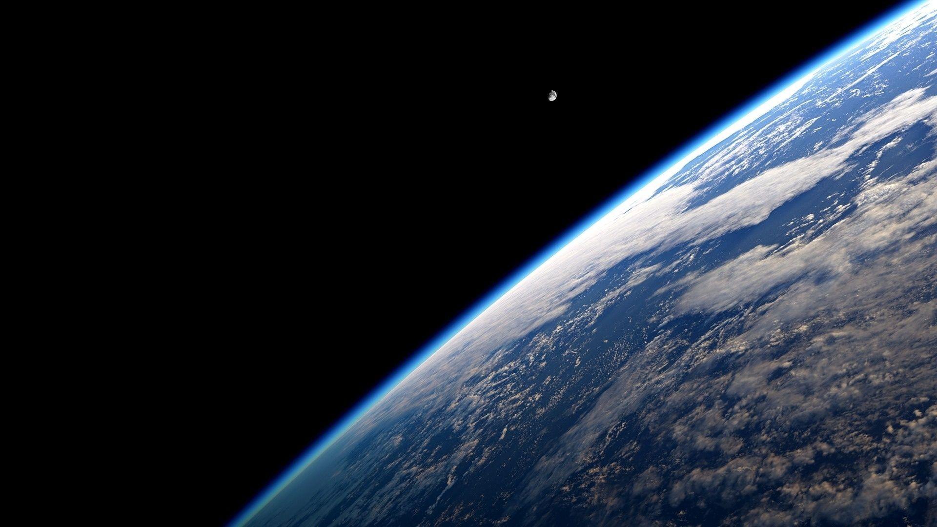 Hình ảnh 1920x1080 cho Trái đất Từ không gian Hình nền HD 1080P thực.  Địa điểm thăm quan