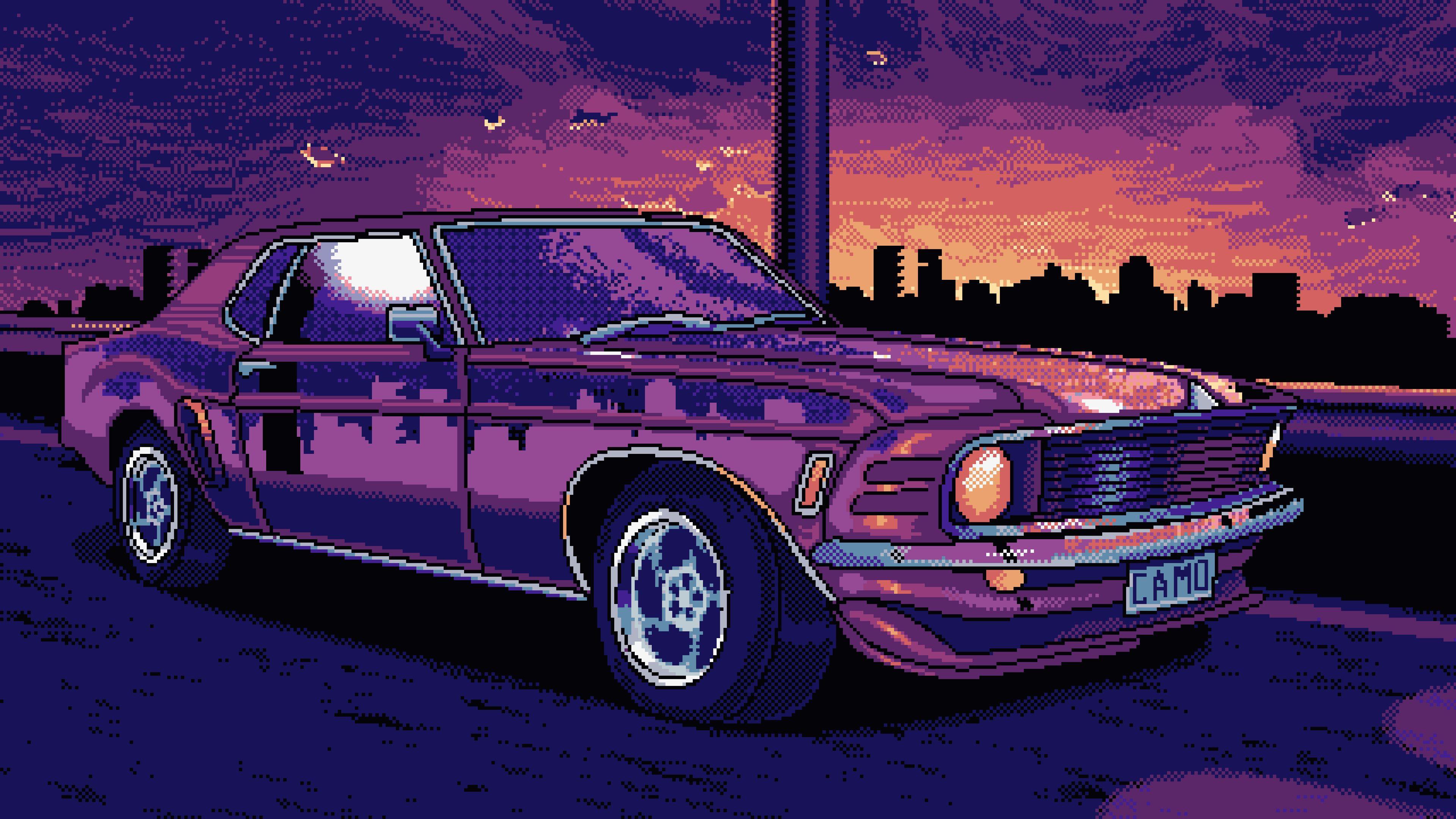 3840x2160 Wallpaper 4k 16 Bit Mustang Vintage 4k Wallpaper, Artist