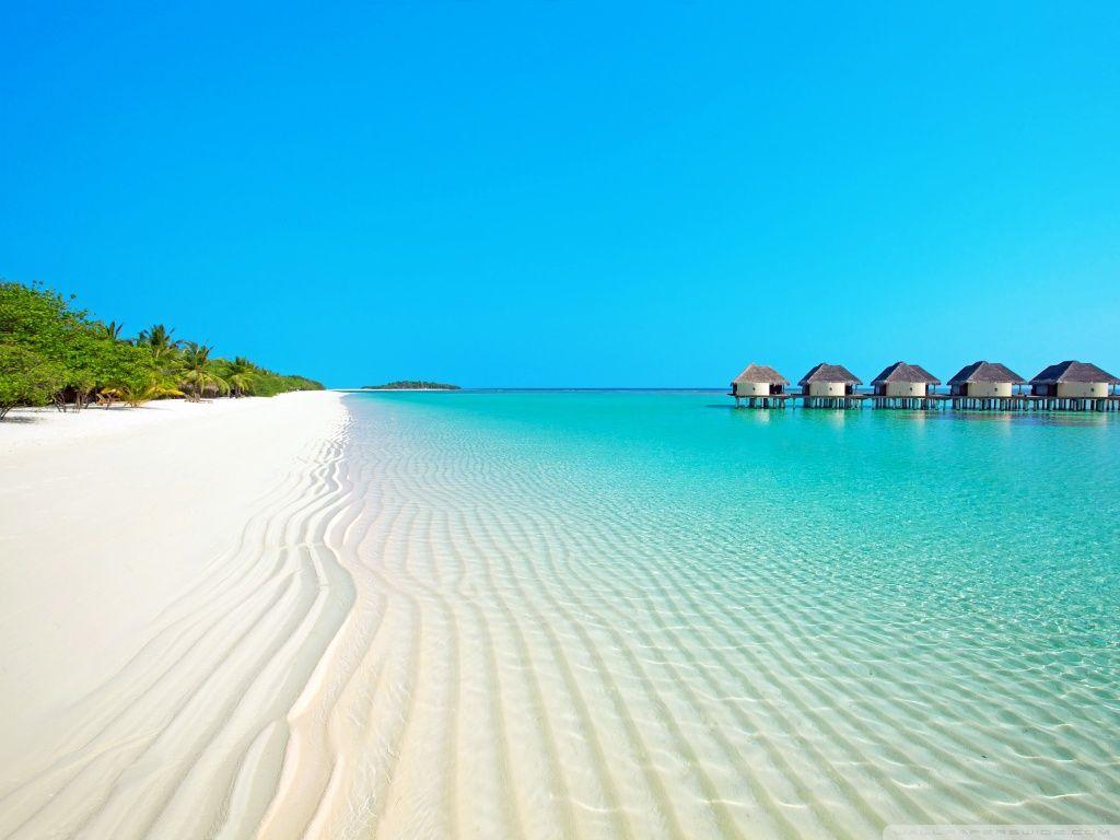 1024x768 Island Beach Ultra HD Desktop Background Wallpaper for : Multi