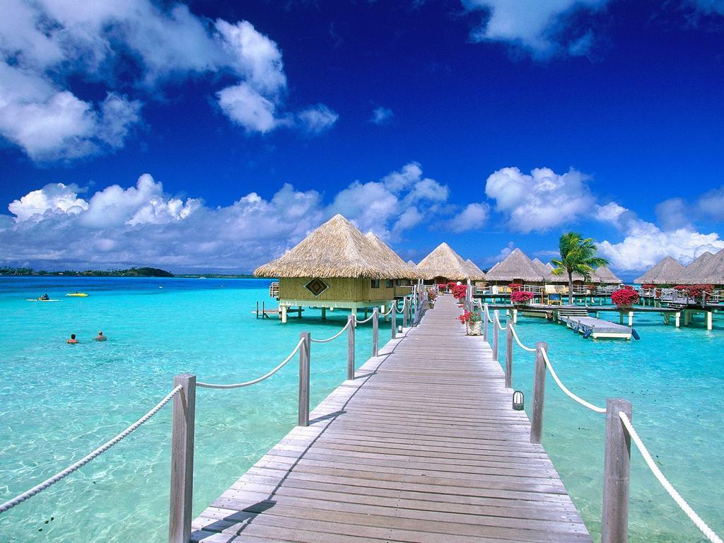 1024x768 Nice Hawaii Beach wallpaperx768