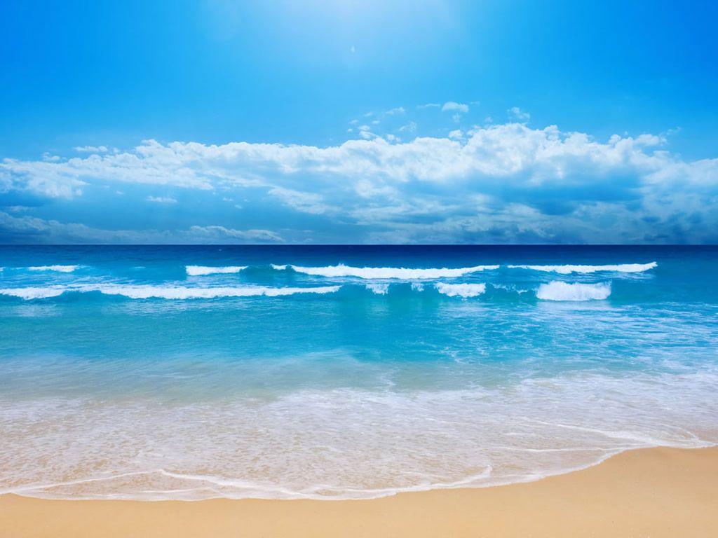 1024x768 Summer Beach Wallpaper for Desktop