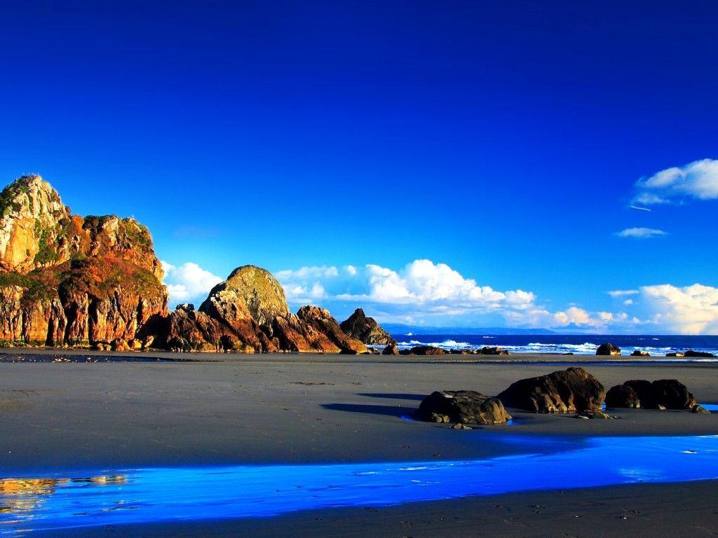 1024x768 Windows Vista Beach Wallpaper
