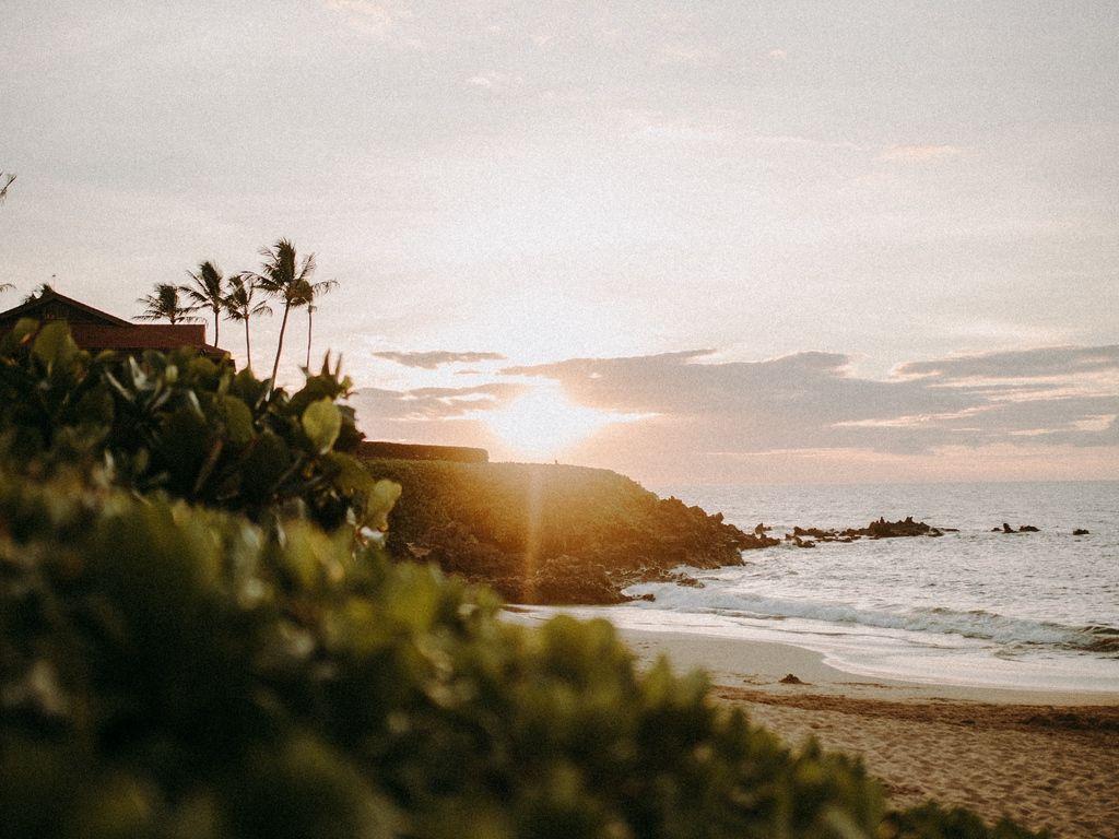 1024x768 Download wallpaper 1024x768 beach, ocean, sunset, summer