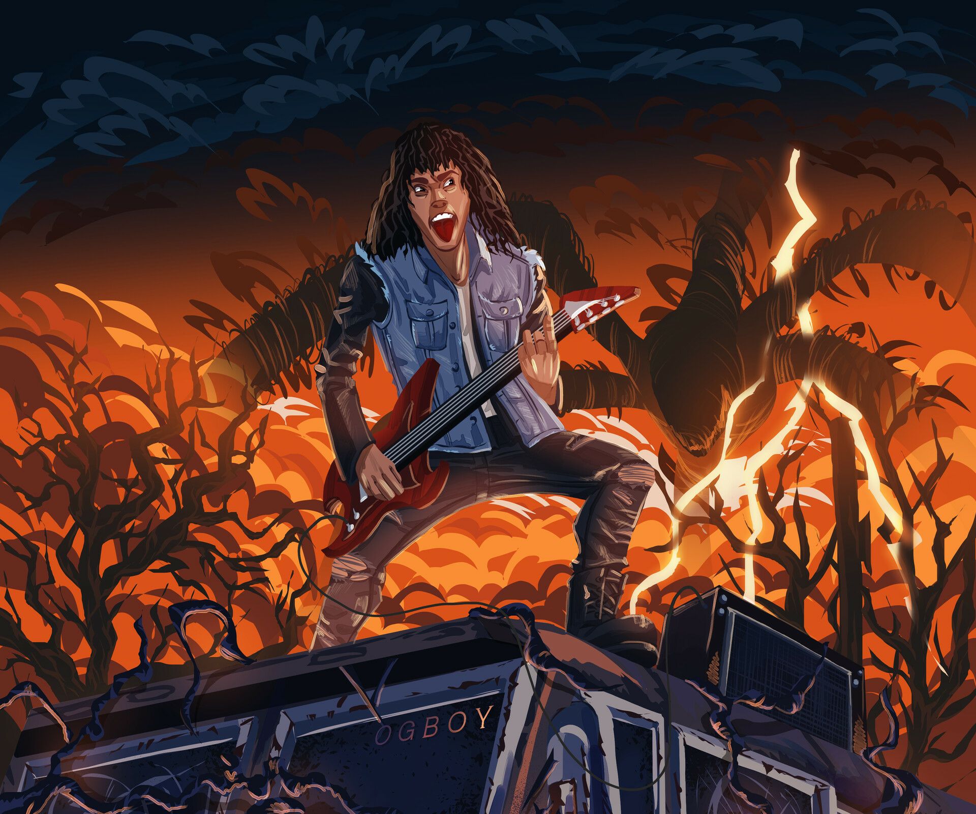 1920x1600 Download Eddie Munson TV Show Stranger Things HD Wallpaper