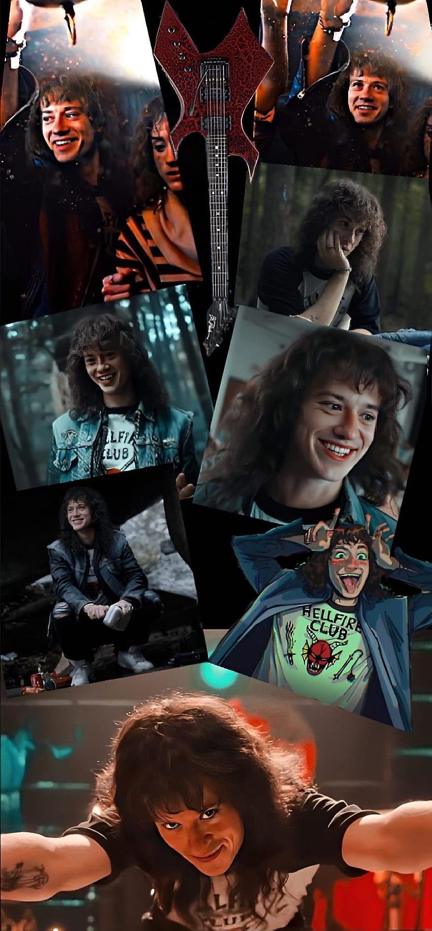 850x1833 Eddie Stranger Things, Collection, Stranger Things HD Phone Wallpaper