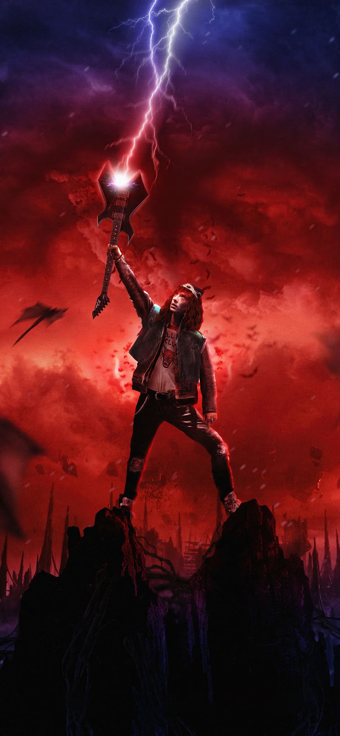 1125x2436 Eddie Munson Stranger Things iPhone XS, iPhone iPhone X , HD 4k Wallpaper, Image, Background, Photos and Picture