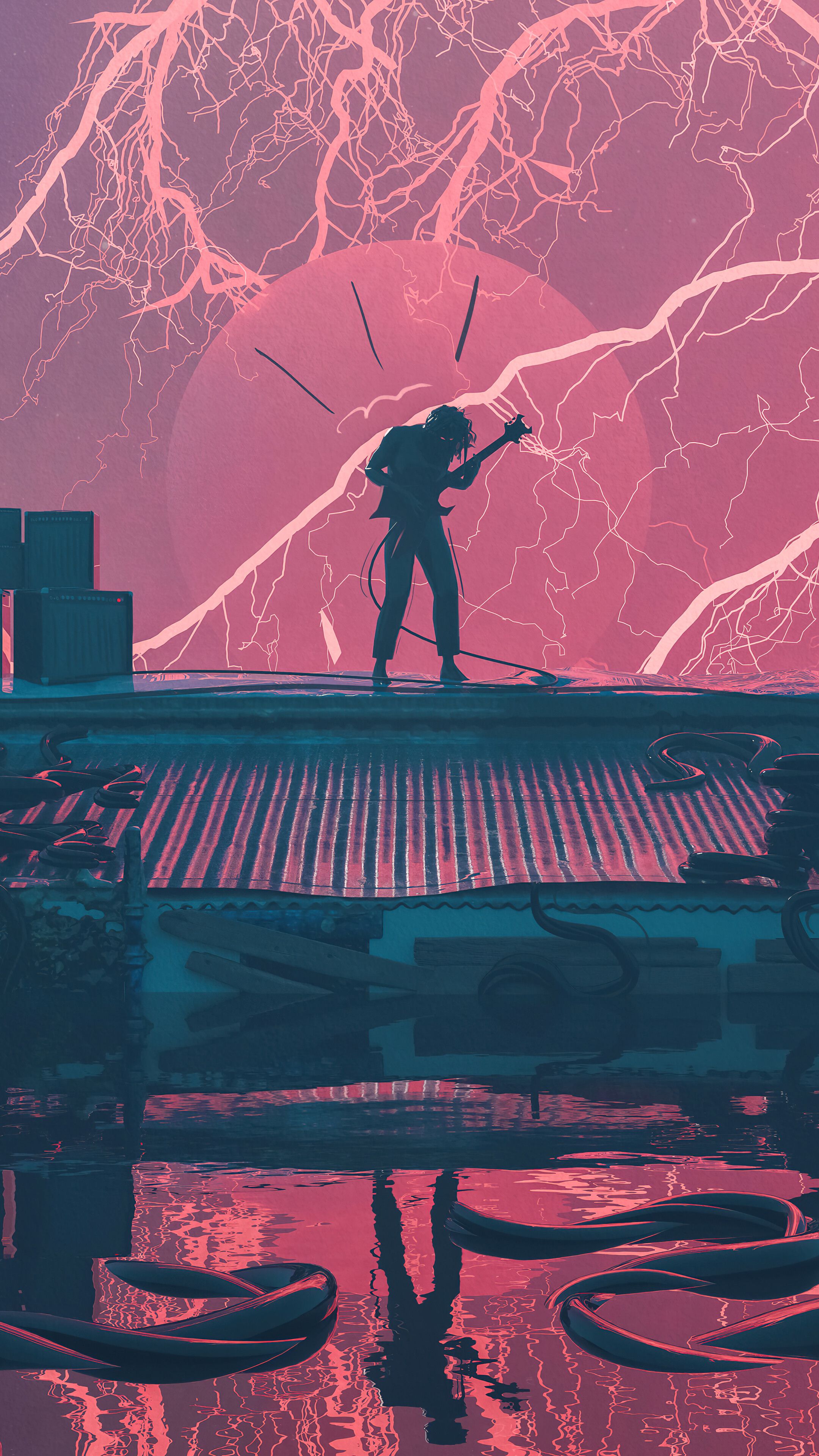 2160x3840 Stranger Things Eddie Munson Upside Down 4K Wallpaper iPhone HD Phone g
