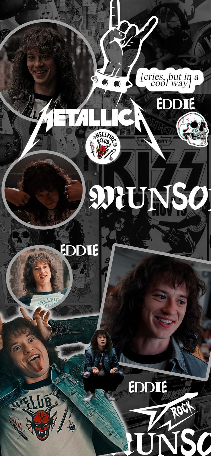 736x1593 Eddie Munson Aesthetic Wallpaper