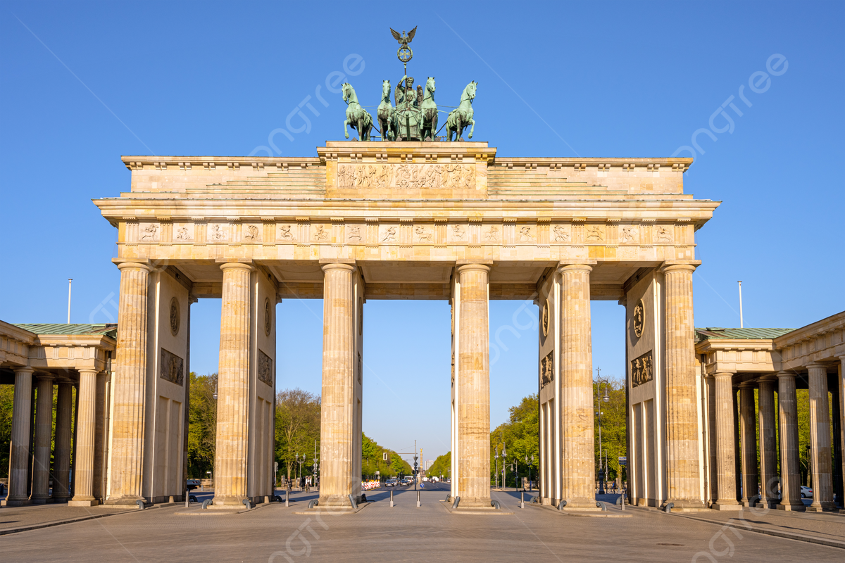 1200x800 The Famous Brandenburg Gate In Berlin View Gate Retro Photo Background And Picture For Free Download