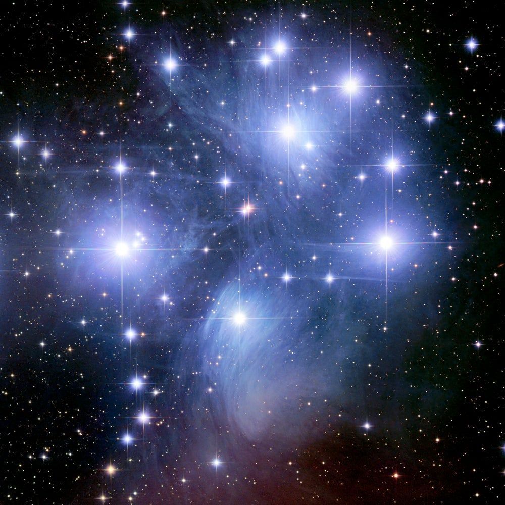 1000x1000 The Pleiades Star Cluster Has a Secret Stellar Family