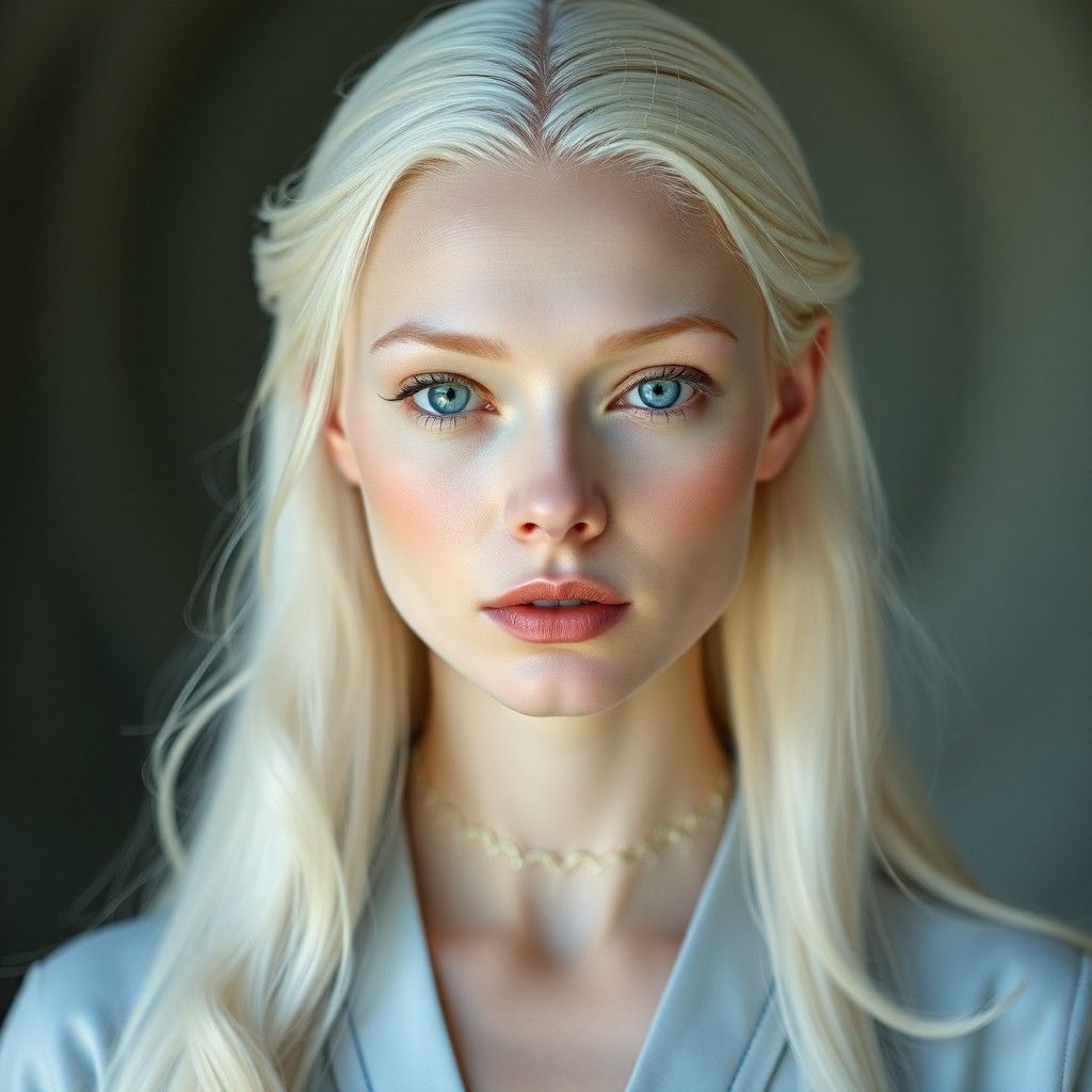 1024x1024 Pleiadian Woman in Pale Blue Robes. Stable Diffusion Online