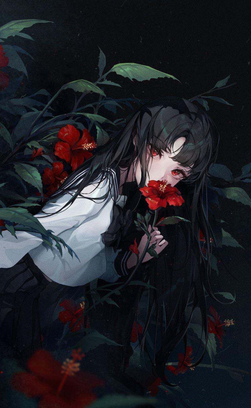 863x1402 Red Spider Lily