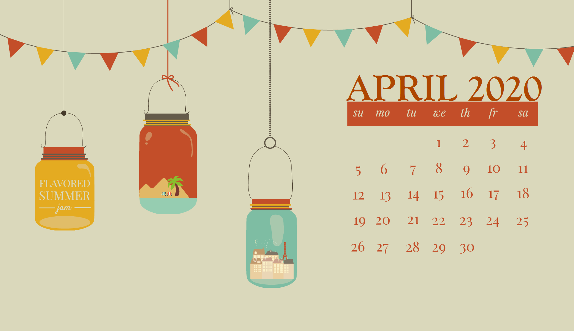 April 2020 Calendar Wallpapers - Top Free April 2020 Calendar ...
