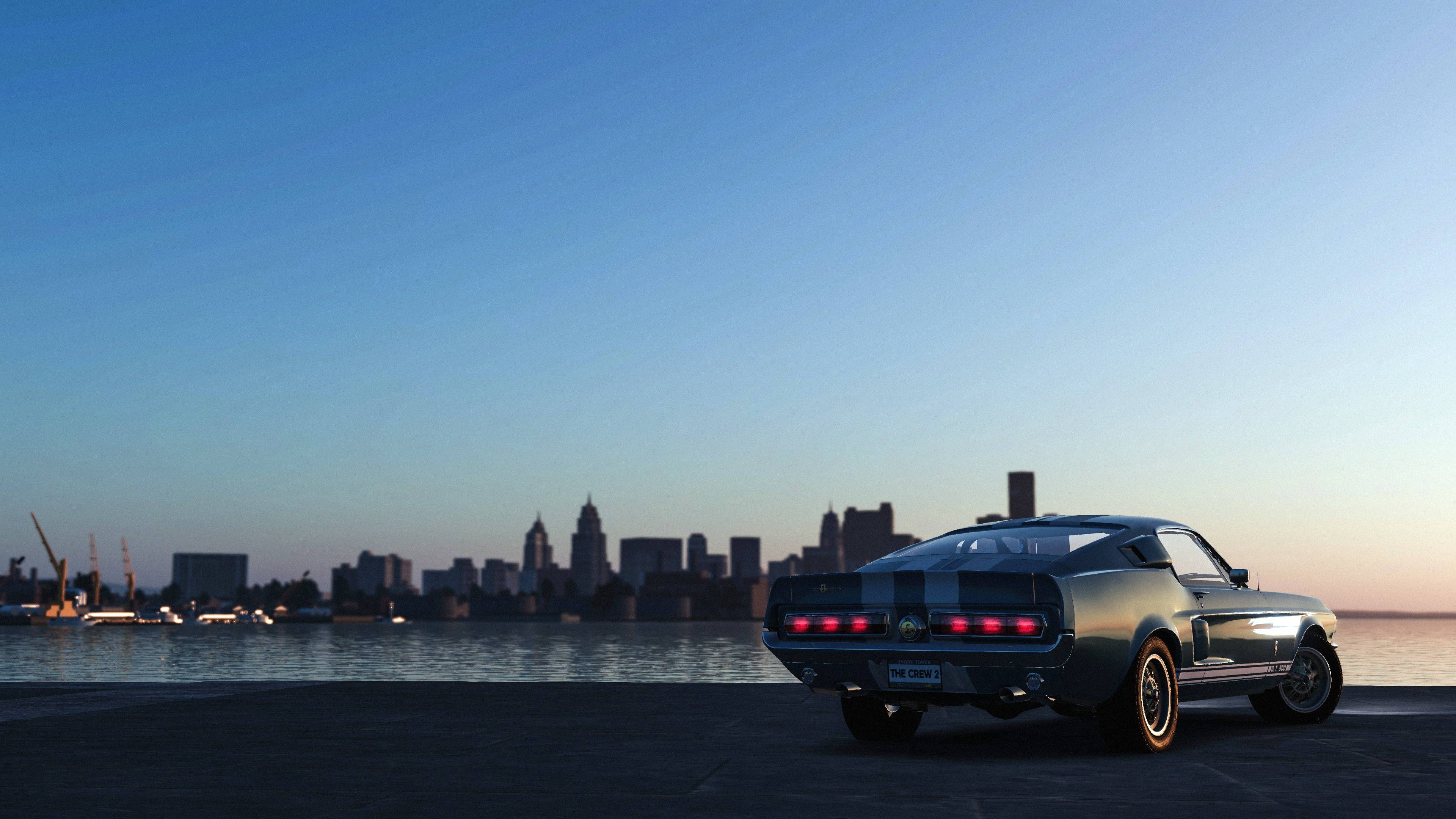 3840x2160 Ford Mustang Muscle Car The Crew 2 4K