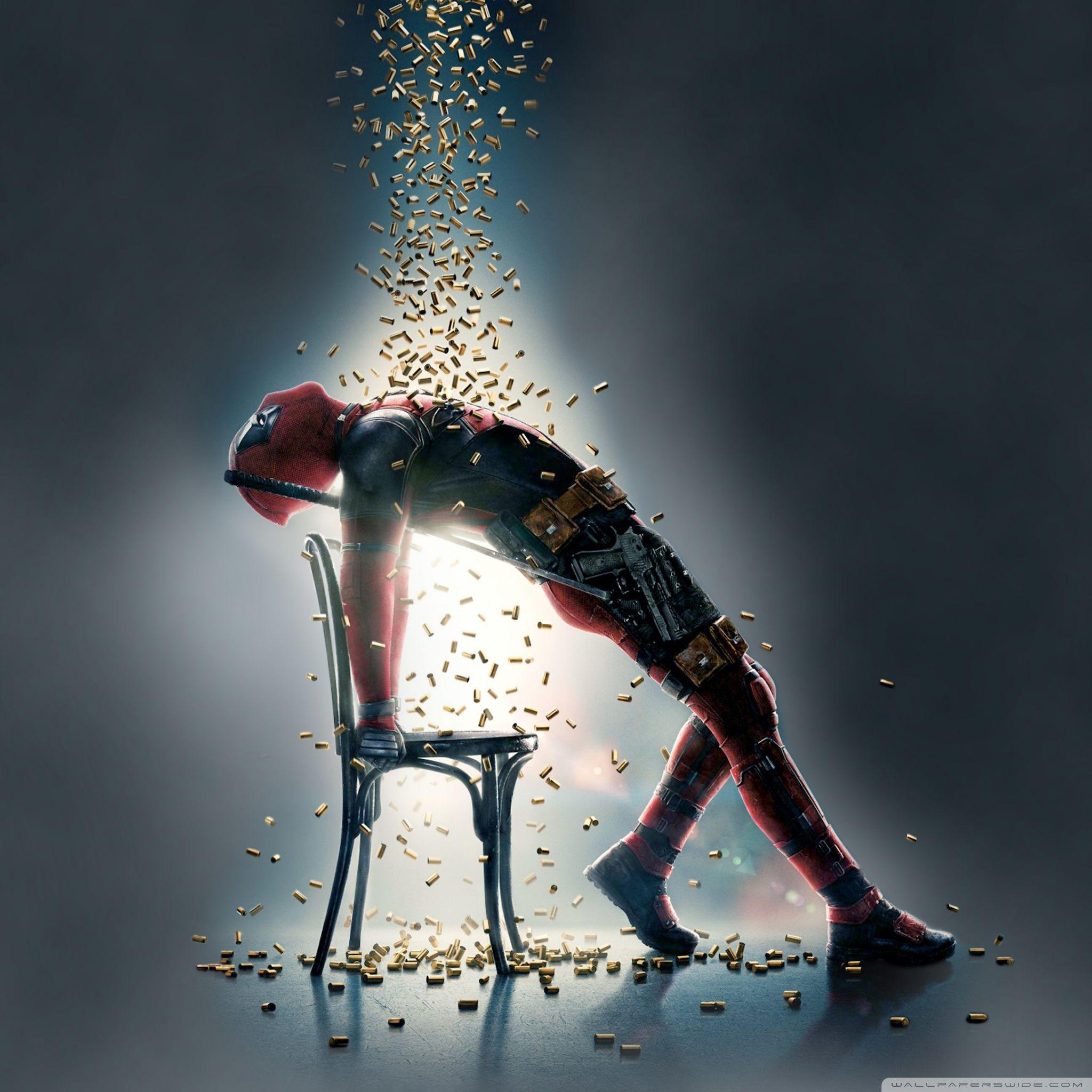 2048x2048 Deadpool 2 Bullets ❤ 4K HD Desktop Wallpaper for 4K Ultra HD TV