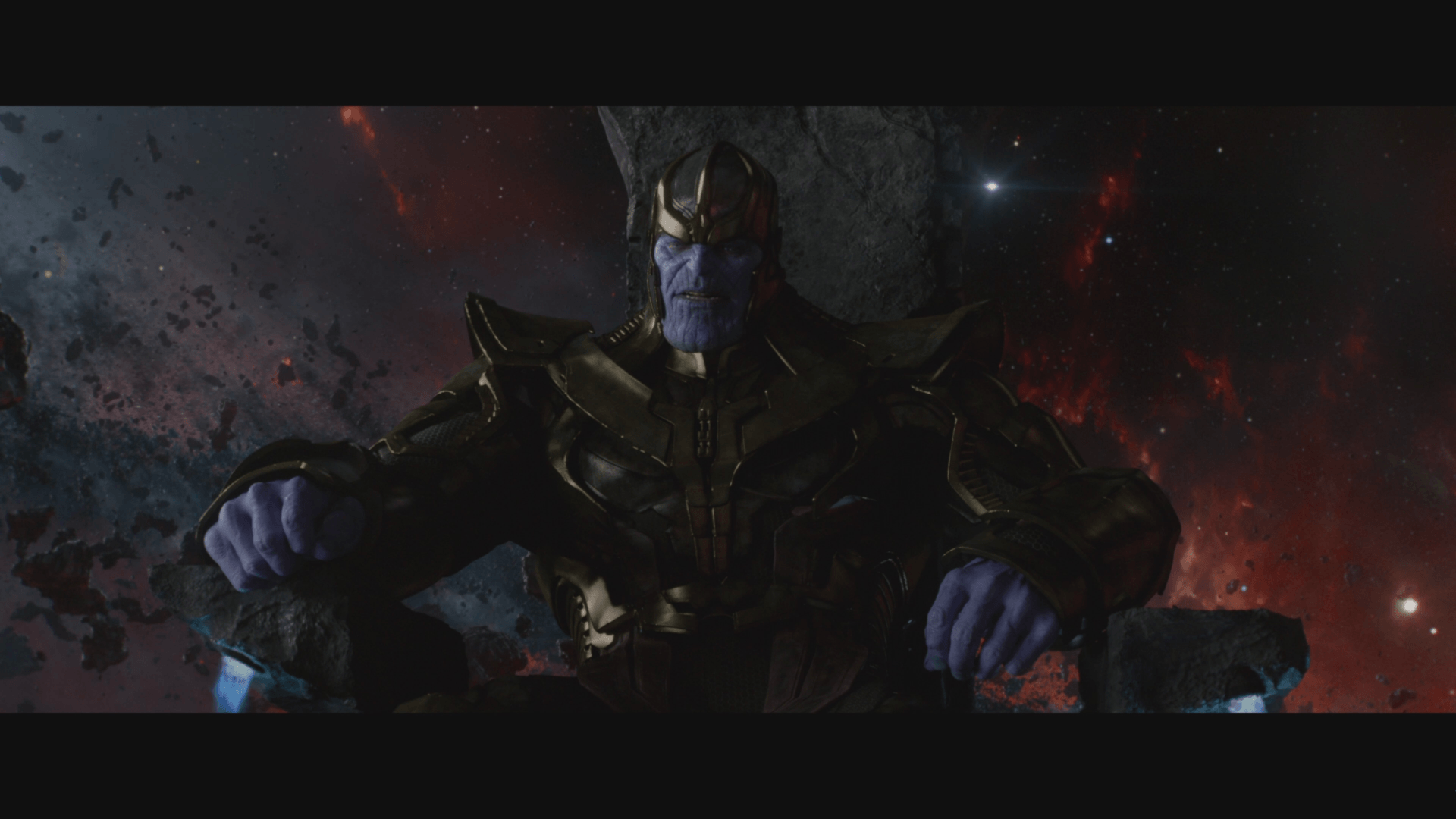 1920x1080 Thanos CGI Quality of the Galaxy vs Infinity War
