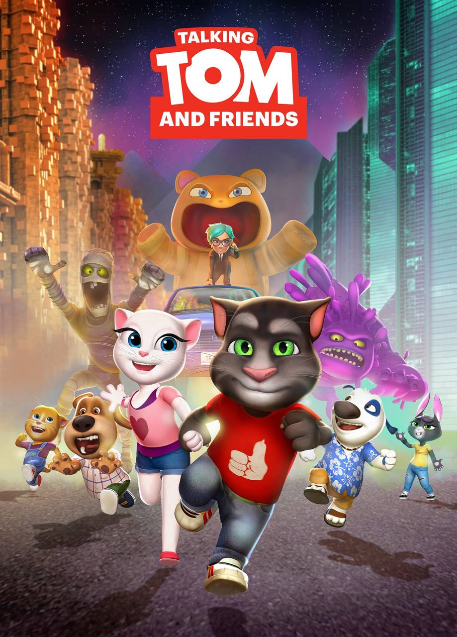 919x1280 Talking Tom Friends wallpaper
