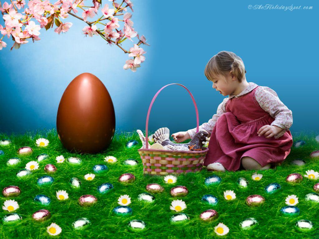 1024x768 Easter wallpaper from TheHolidaySpot