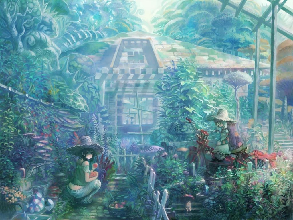 1024x768 Scenery anime wallpaper 1024x768 desktop background