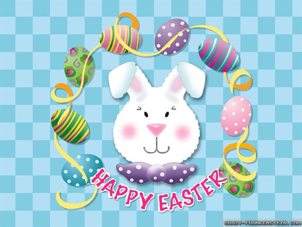 1024x768 Easter Bunny wallpaper 2