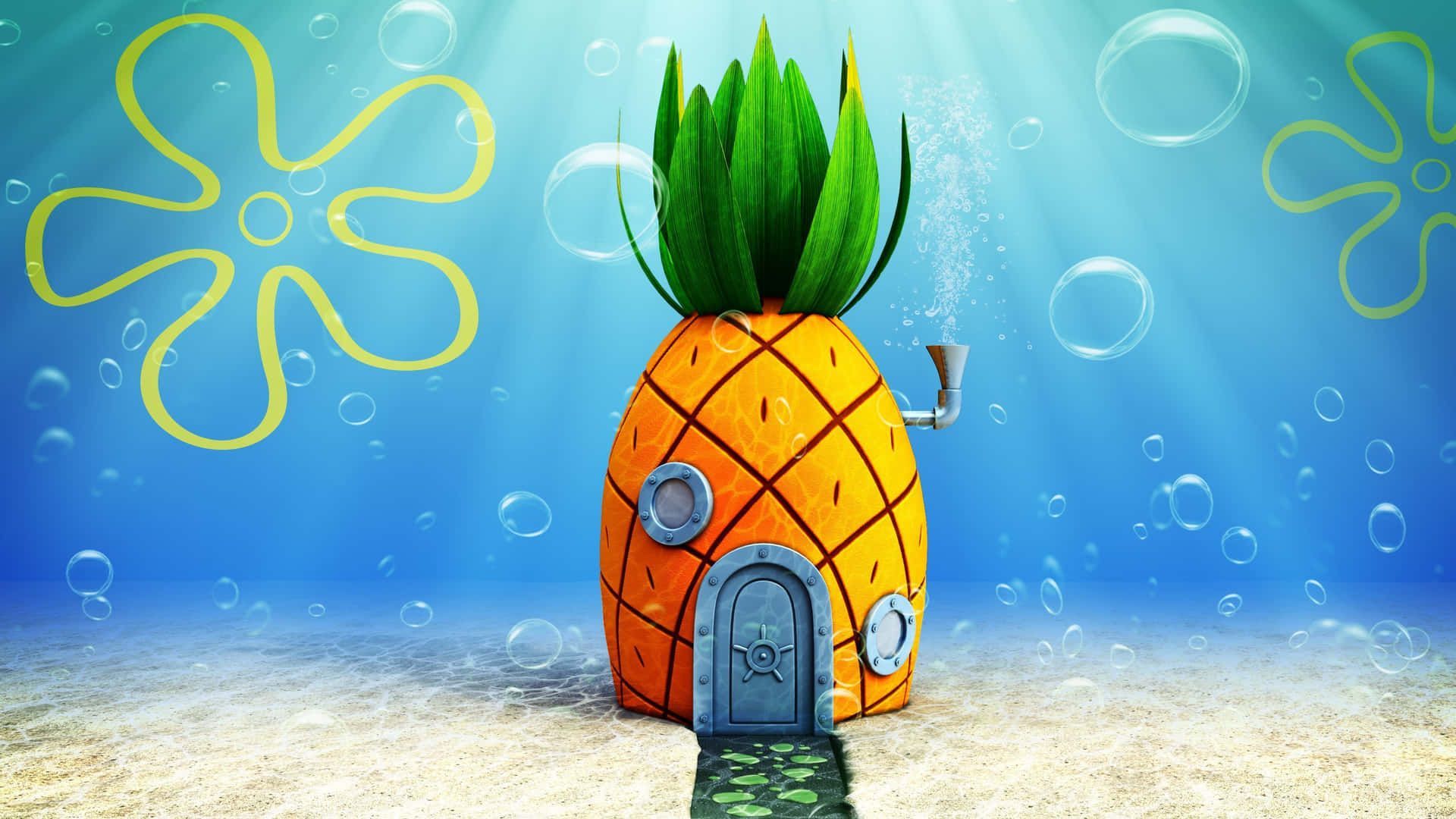 1920x1080 Spongebob Zoom Background