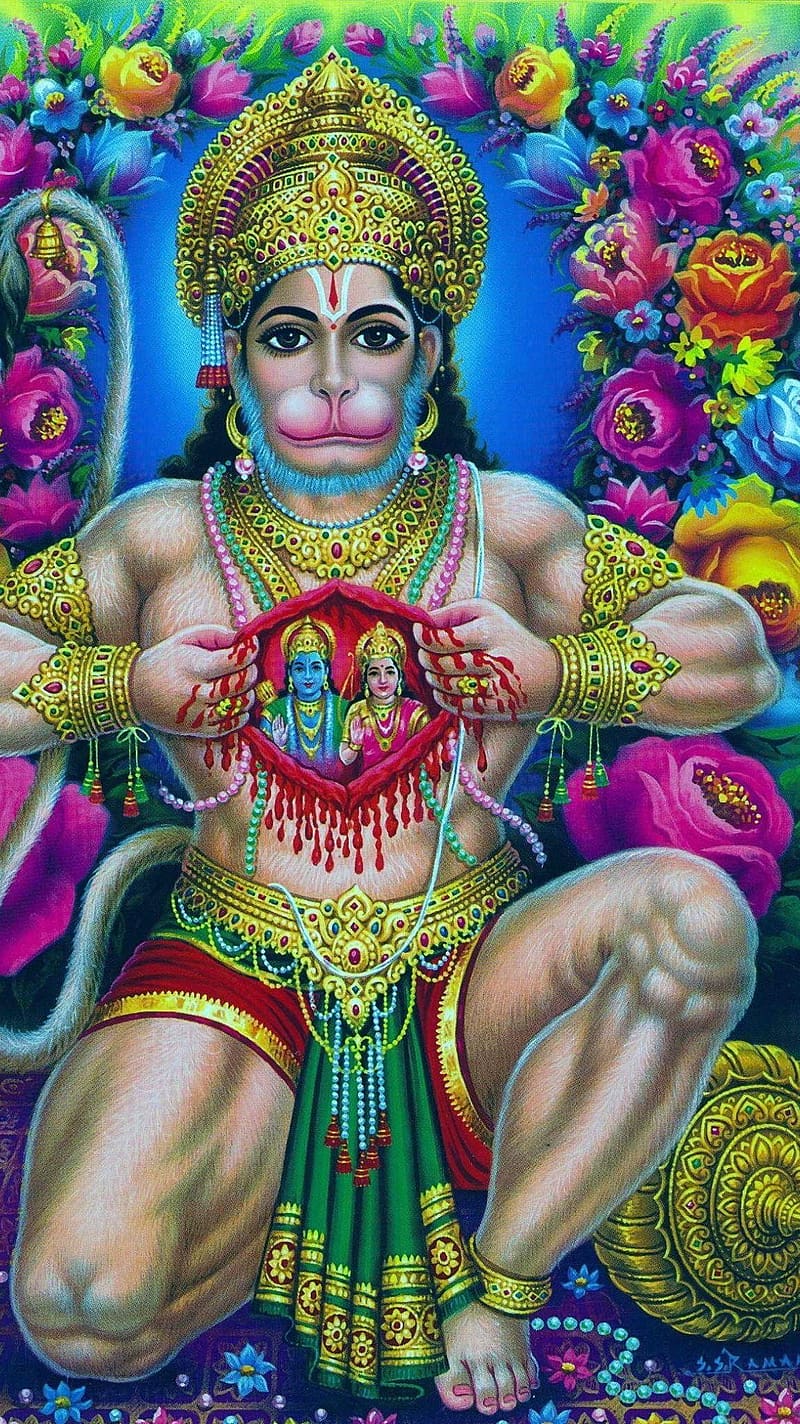 800x1424 Hanuman, Ram, Sita, ram, sita, bhakti, love, HD phone wallpaper